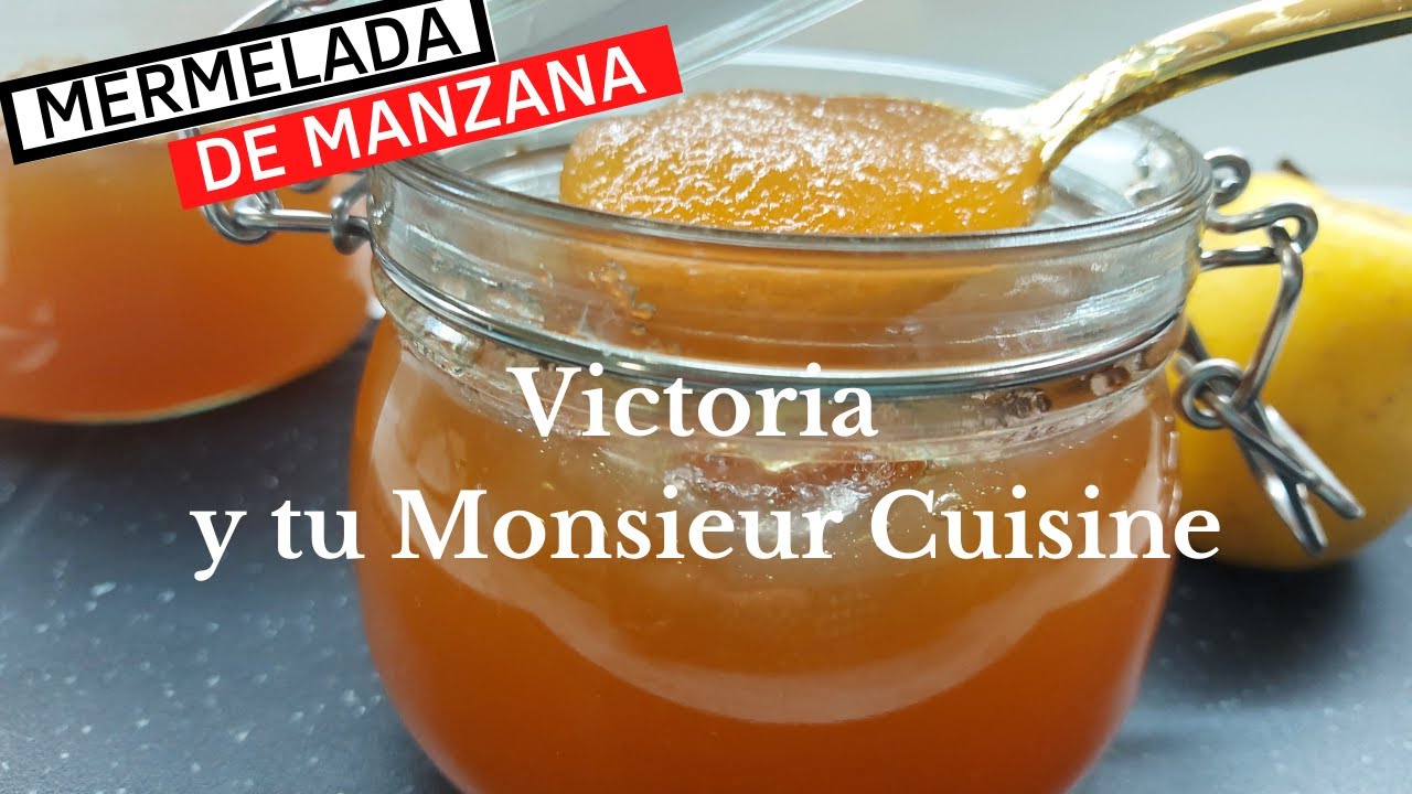 Cómo hacer MERMELADA DE MANZANA BUENÍSIMA en Monsieur Cuisine y Thermomix