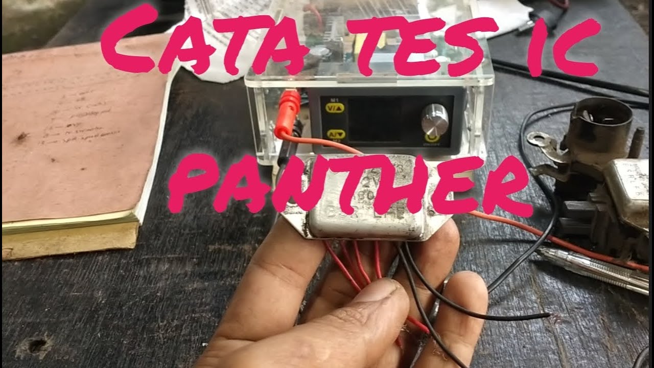 cara tes ic alternator panther