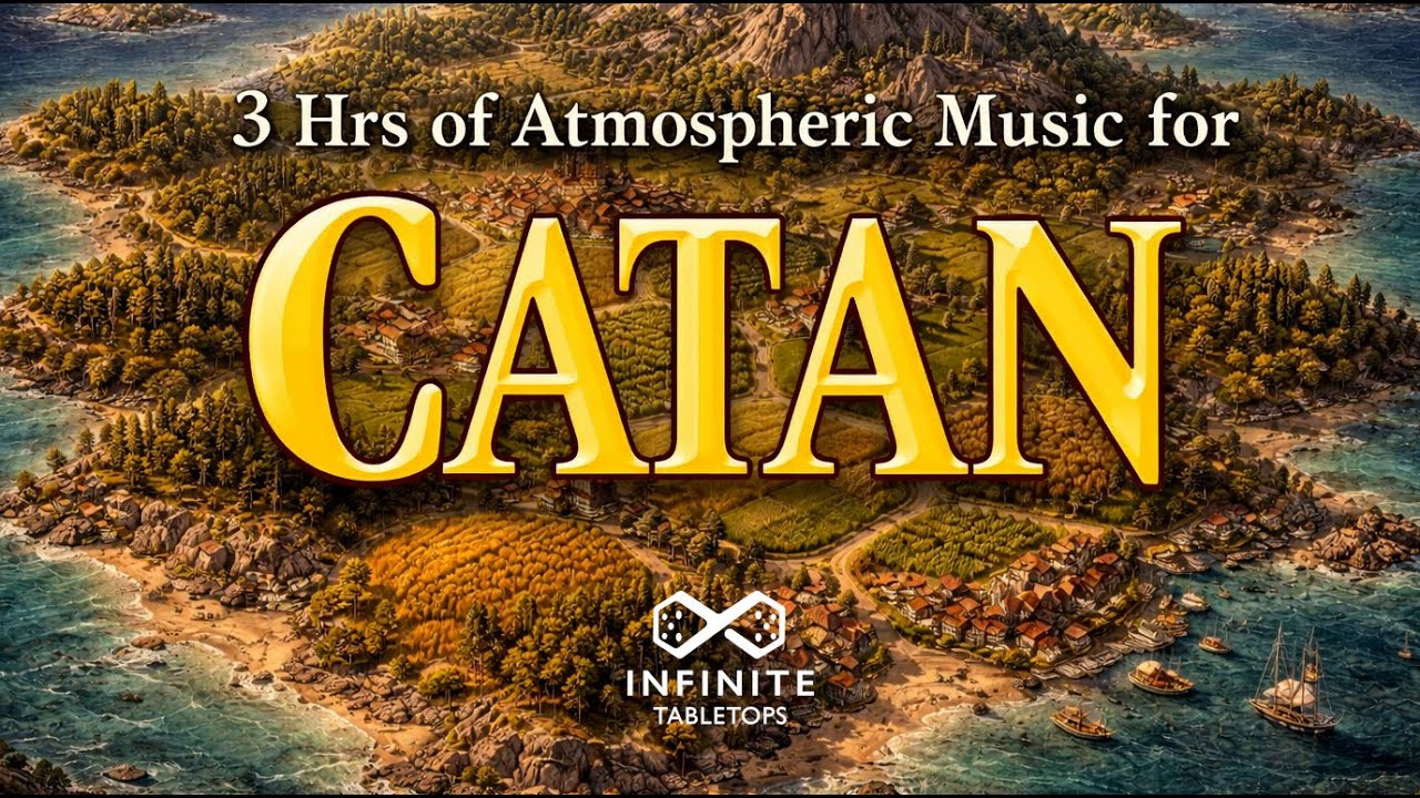 3 Hrs of Atmospheric Music for Catan | Strategy, Trade & Settlement AmbienceCatan