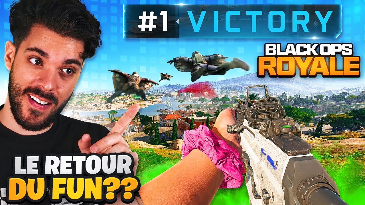 BLACKOUT VA SAUVER WARZONE ? ( TOP 1 avec 3 inconnus )