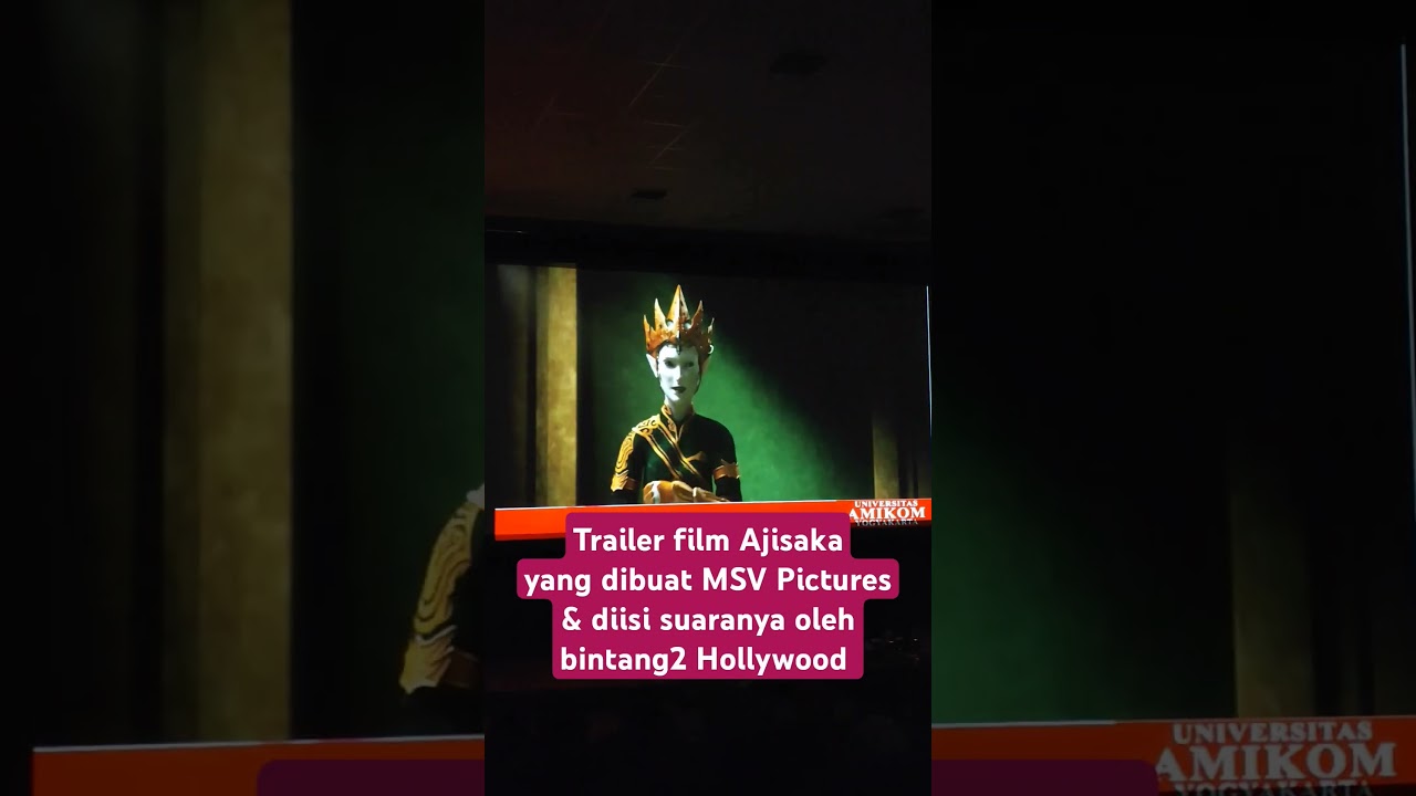 Trailer film AJISAKA buatan AMIKOM Jogja dengan bintang Lucy Liu