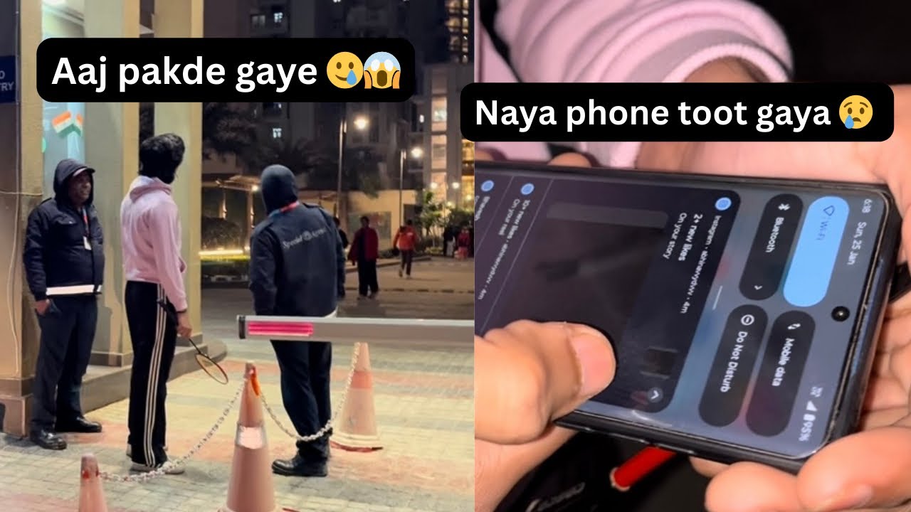 Society ke bahar rok liya hume 😡