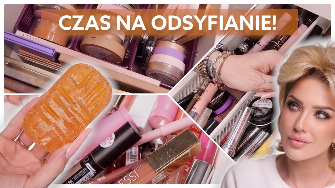 🧹 WIOSENNE PORZĄDKI - OGARNIANIE CODZIENNEJ „KOSMETYCZKI” | CZYSZCZENIE TOALETKI 2023 | kitulec