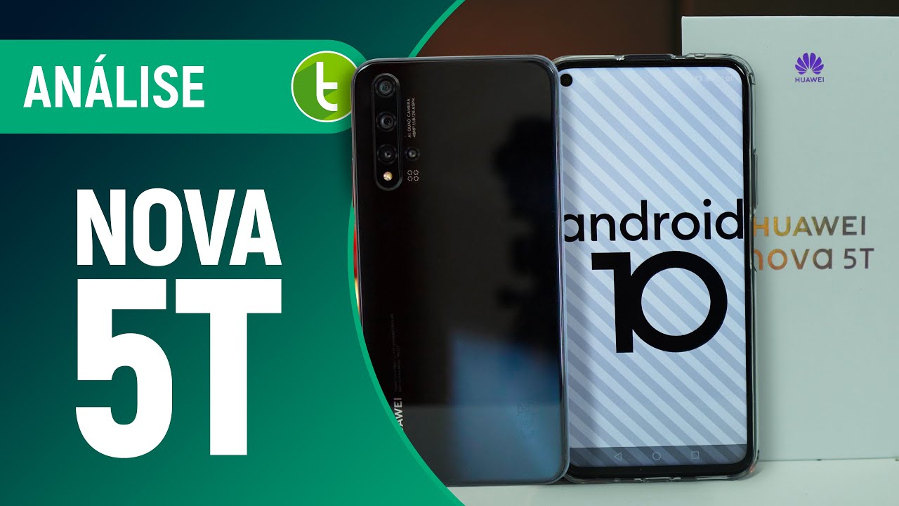 HUAWEI NOVA 5T: intermediário PREMIUM com pinta de TOP e APPS do GOOGLE | Análise / Review