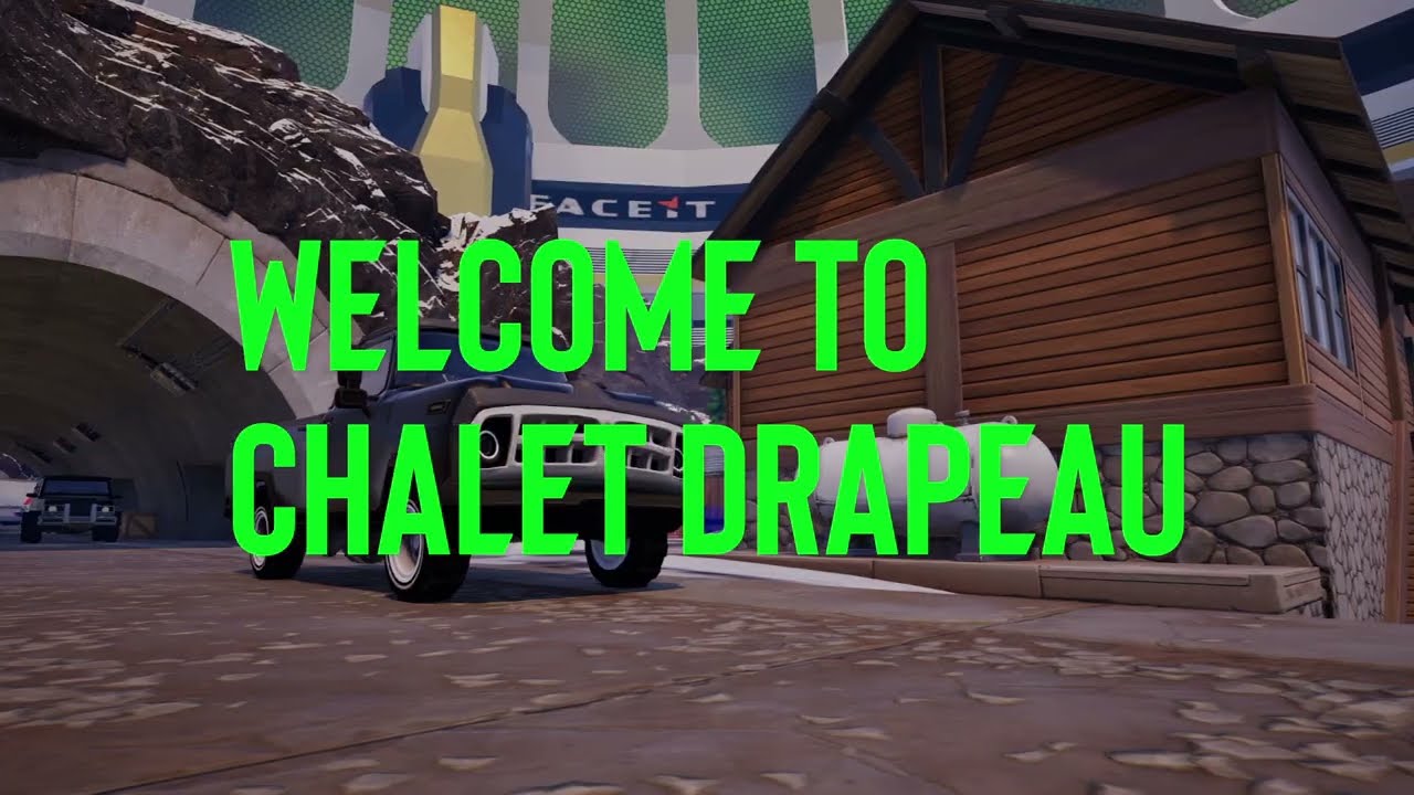 Welcome To Chalet Drapeau - ESL ft. Fortnite CTF Map