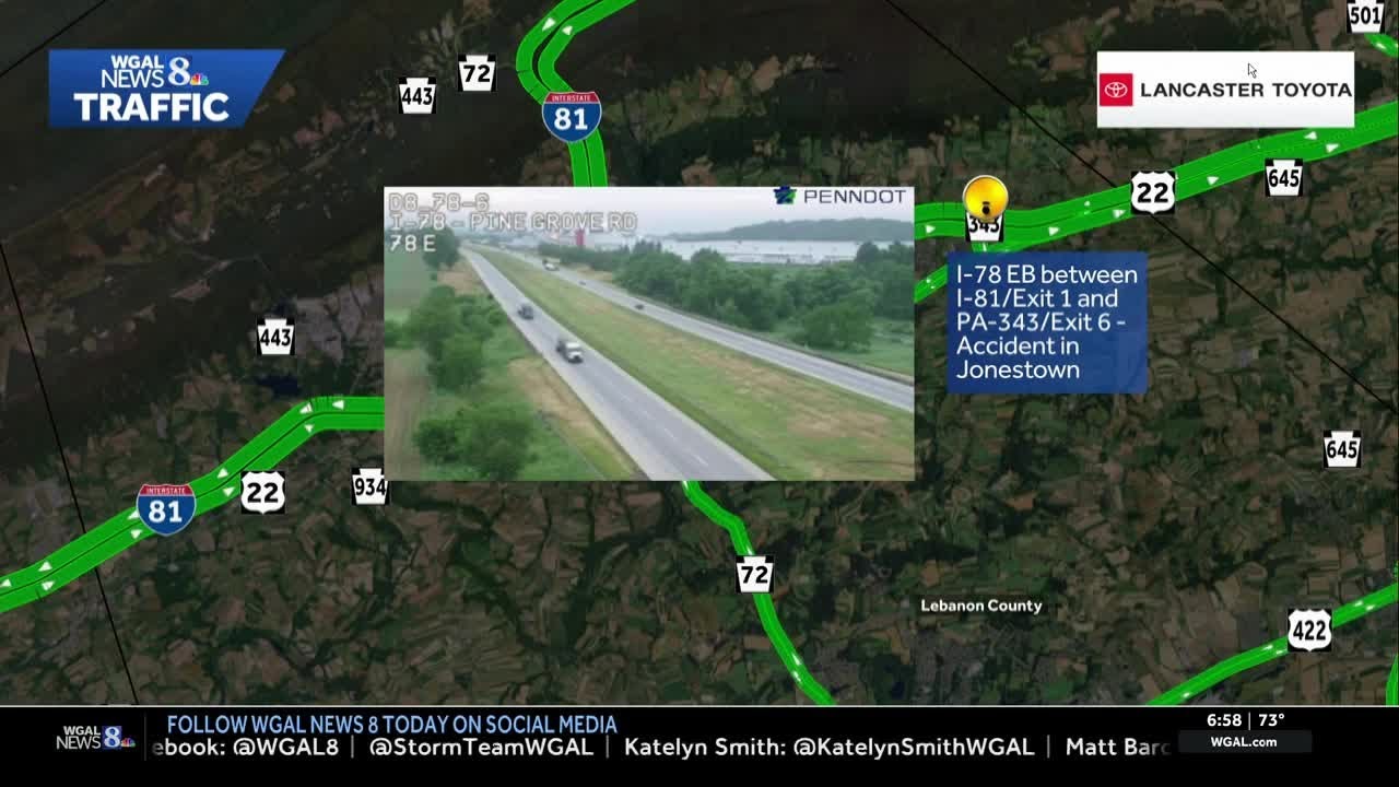 News 8 Today Traffic Update 6-11