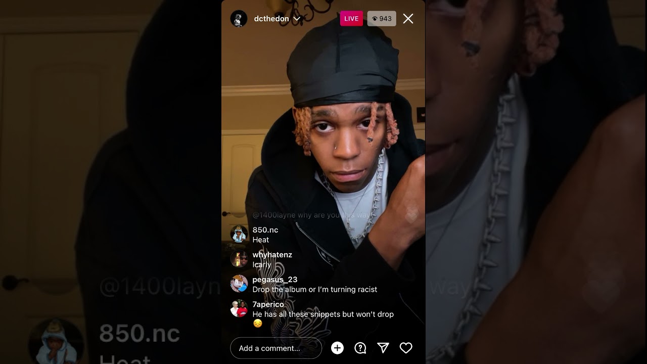 [DC THE DON] last ig live of 2021