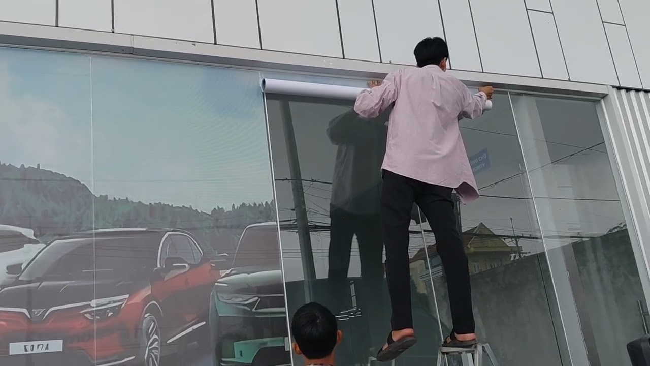 Kỹ Thuật dán decal lưới siêu đẹp 🥰😍