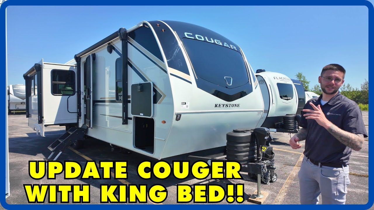 UPDATED Cougar Travel Trailers! 2026 Keystone Cougar Half-Ton 29RLP