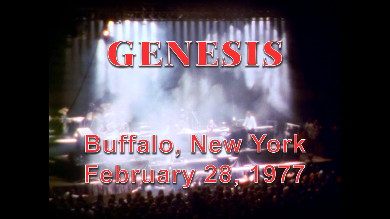 Genesis - Live Buffalo New York February 28, 1977 8mm Film (2K)