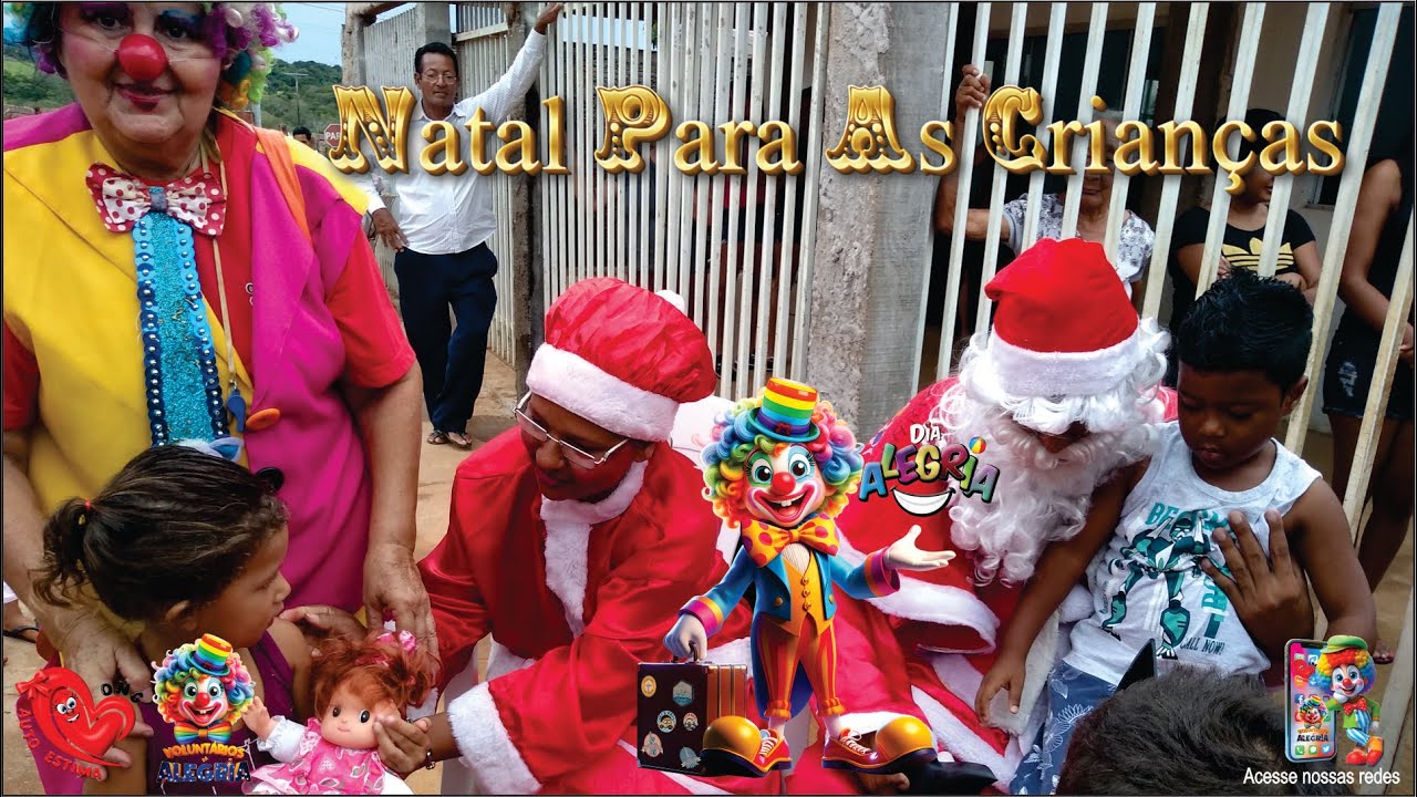VOLUNTARIOS DA ALEGRIA - NATAL EM CHAPADA DOS GUIMARÃES