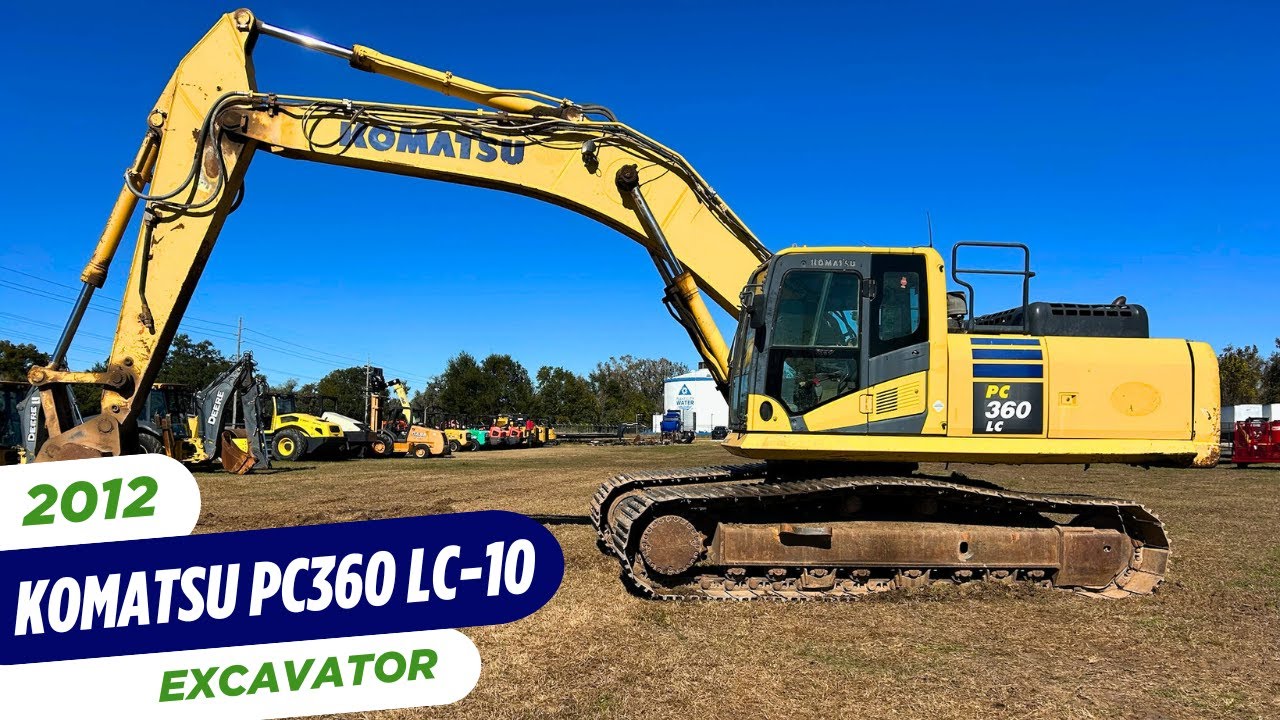 2012 Komatsu PC360 LC-10 Excavator FOR SALE