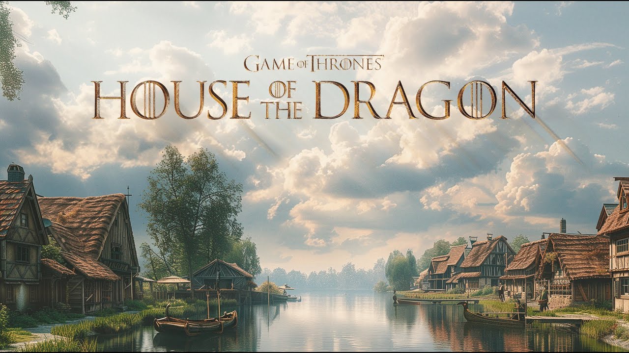 HOUSE OF THE DRAGON | Exploring a Village in the Riverlands | Ambient ASMR | Study & Work