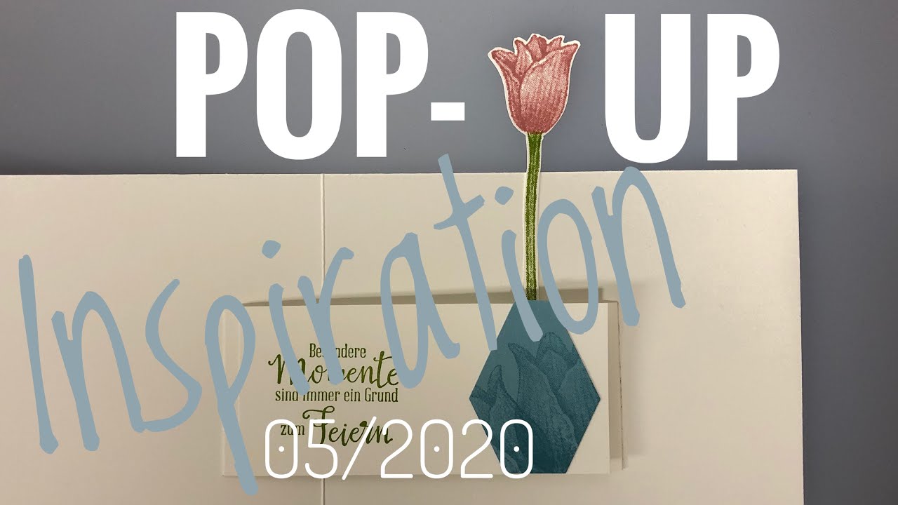 Pop-Up-Karte mit Stampin' Up!