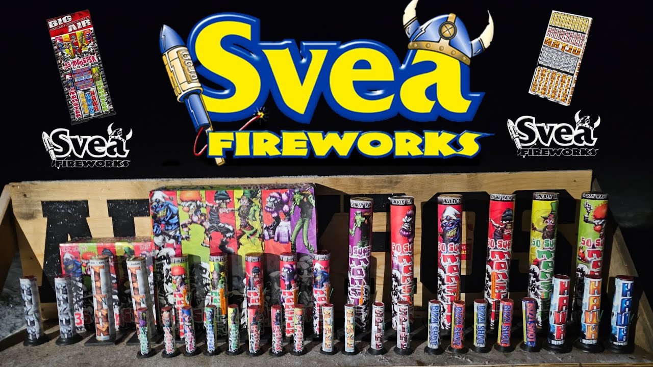 Airbombtest Svea Fireworks 2025!!! 