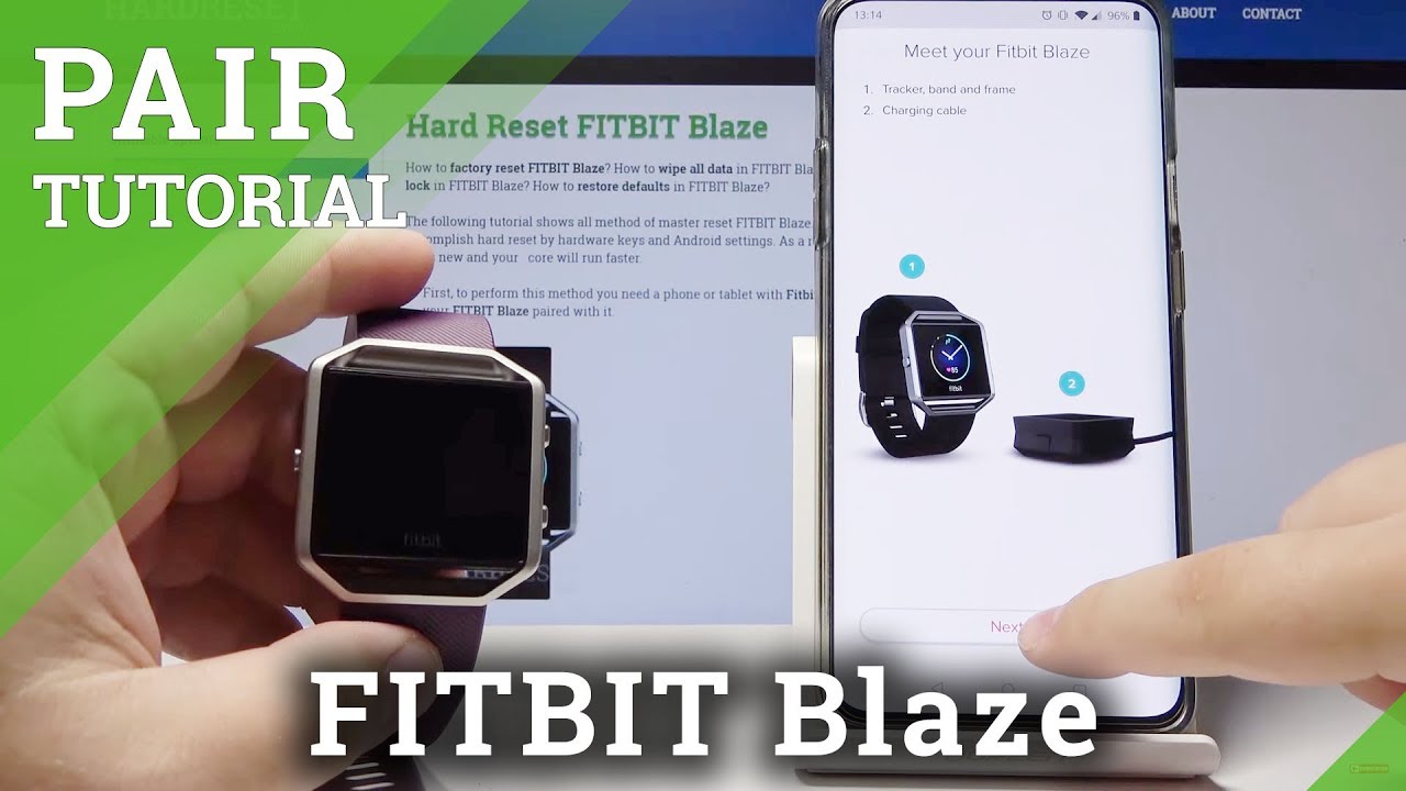 Как подключить FITBIT Blaze к смартфону &mdash; Сопряжение устройств