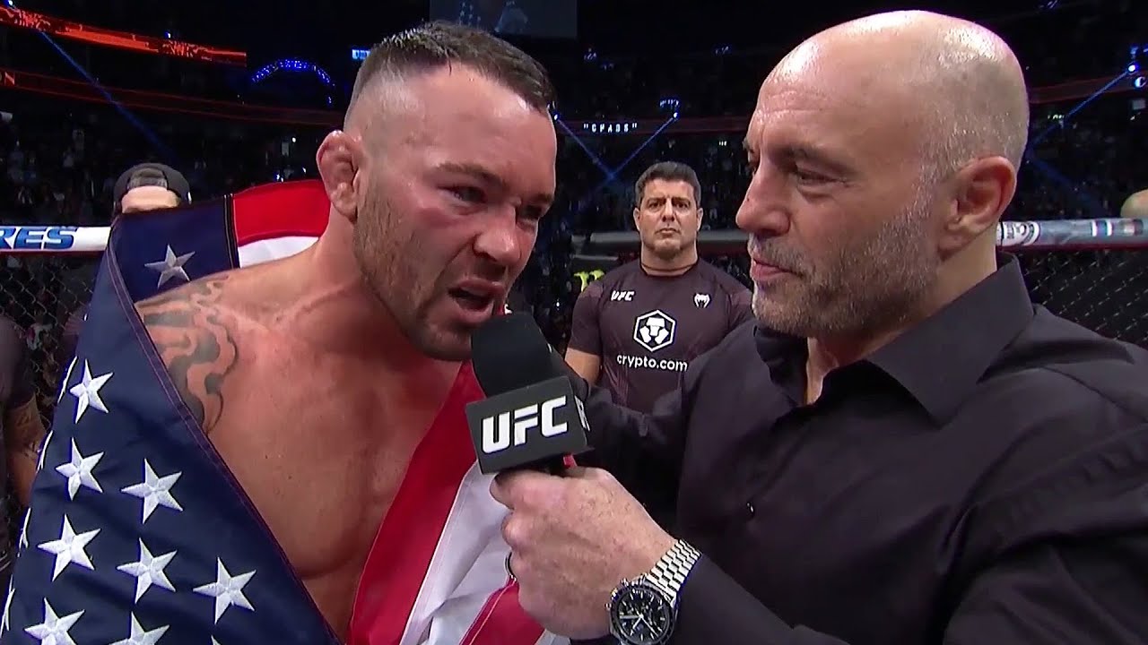 UFC 272: интервью Колби Ковингтона в октагоне