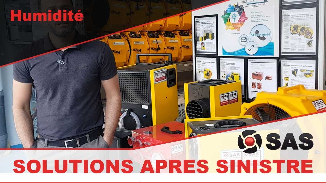 comment traiter l'humidité dans l'air et les supports ?