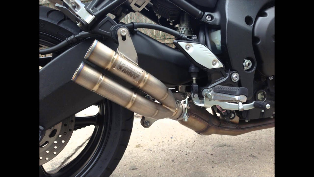 mivv Double gun exhaust Fz8