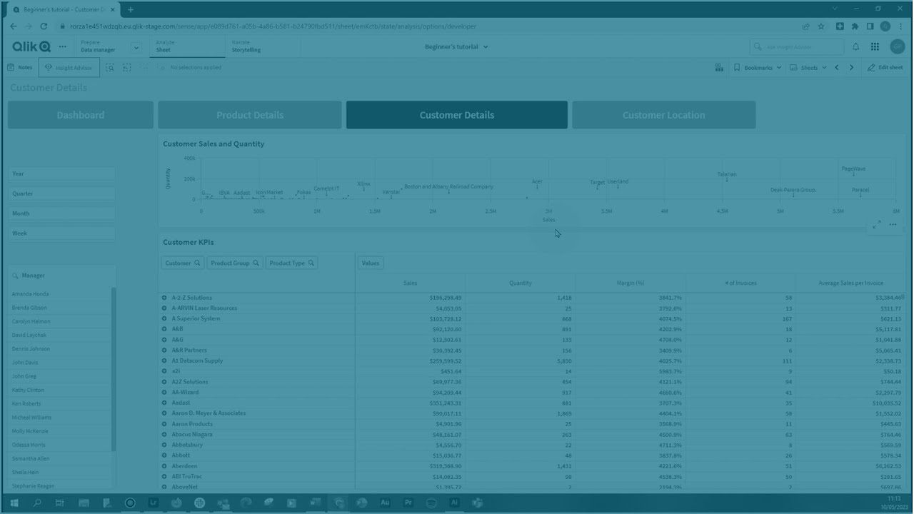 Creating a custom navigation in your app using InObject function