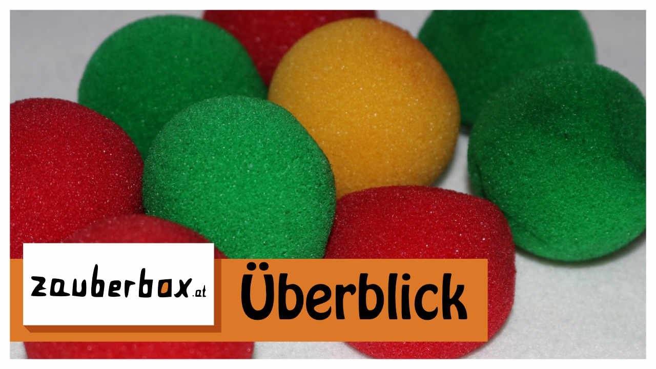 Überblick - Schwammbälle/ Spongeballs | Zauberbox TV