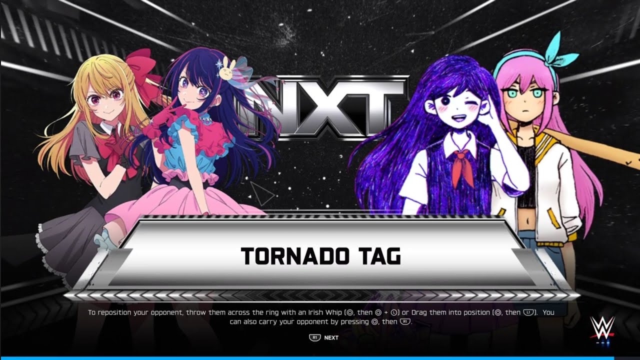 Ai and Ruby Hoshino Vs Mari and Aubrey Tornado Tag Match (WWE 2k26 PreSeason) 