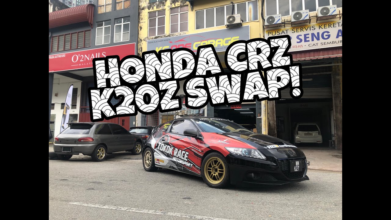 HONDA CRZ K20Z SWAP BY TEAM PROJECT G! #kakigymkhana