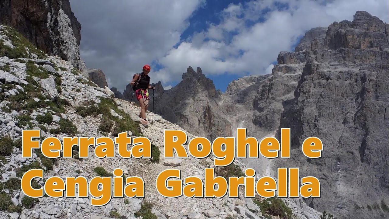 Ferrata Roghel e Cengia Gabriella dal Rifugio Berti - Gruppo del Popera