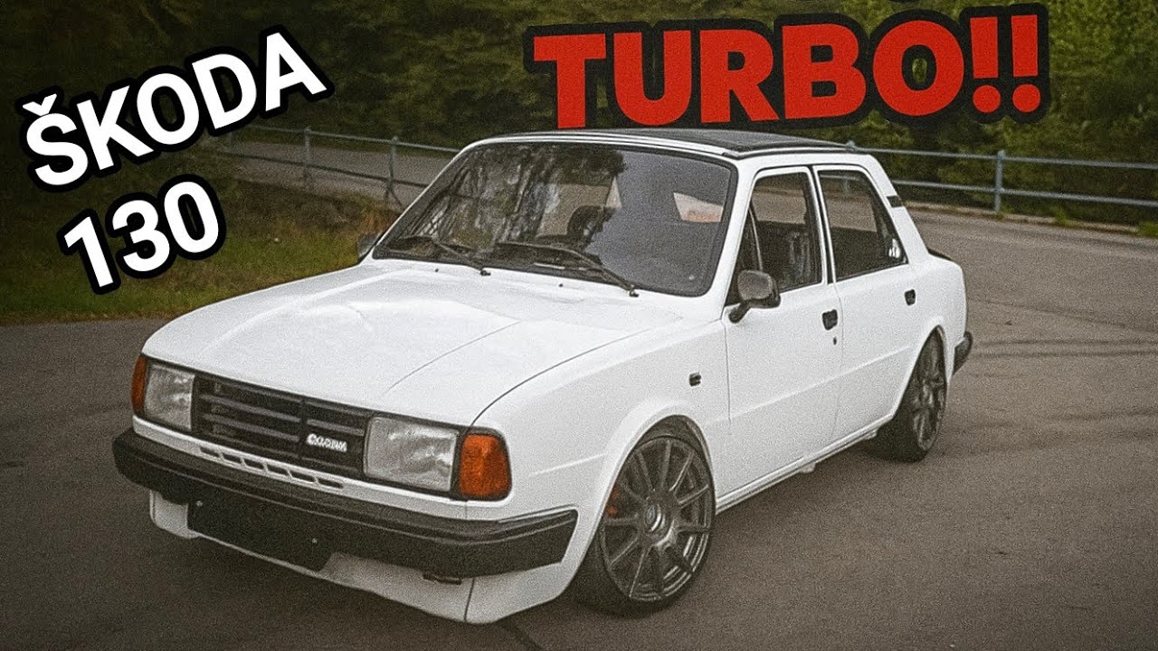 Как едет Škoda 130 с турбиной? Вы должны это увидеть!