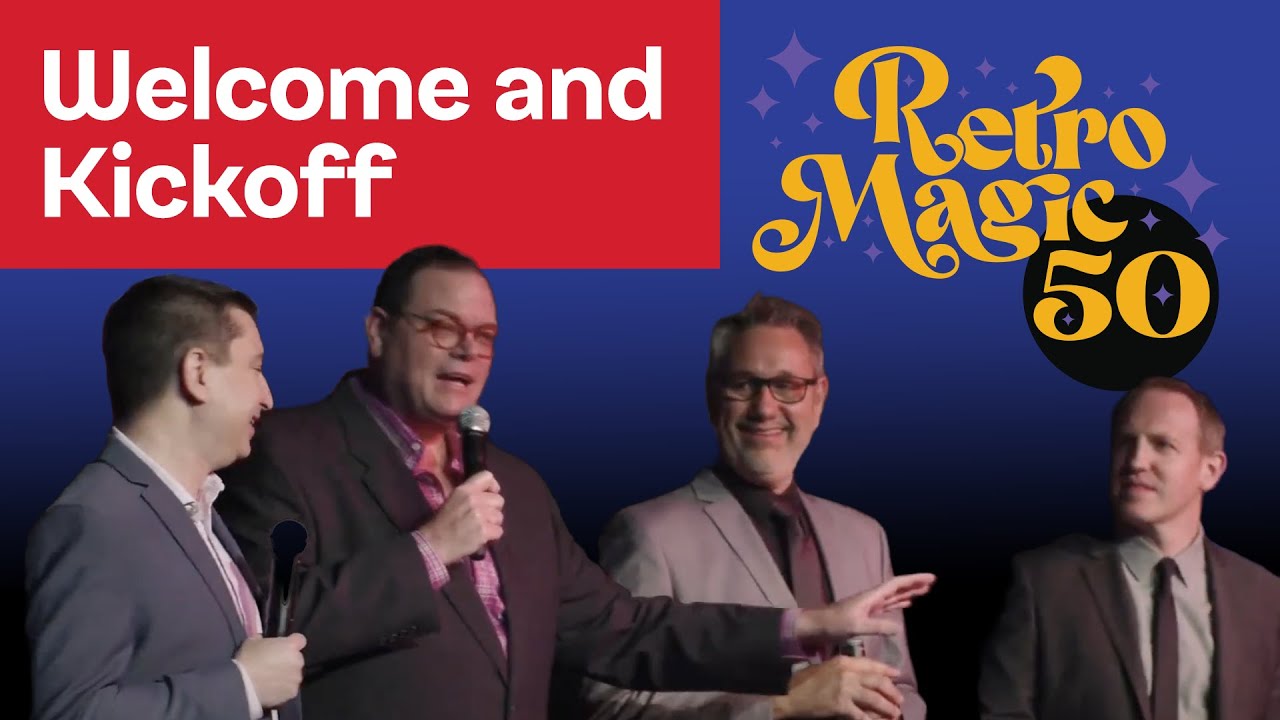 RetroMagic50 - Part 1 - Welcome to RetroMagic!