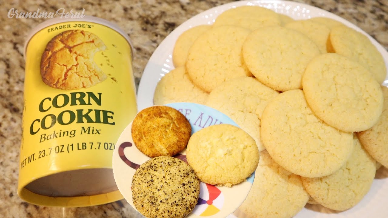 Trader Joe's Corn Cookie Baking Mix Review, Taste Test, and Variations
