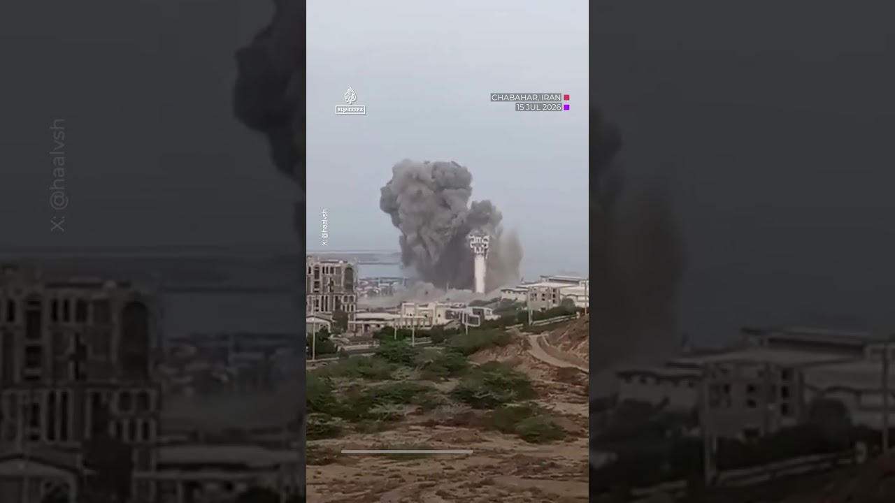 US strikes marine control tower in Iran