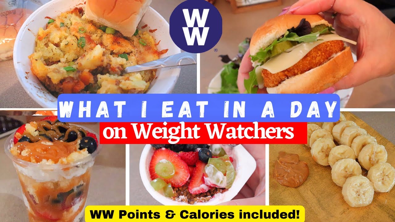 WHAT I EAT IN A DAY on WEIGHT WATCHERS + DINNER COOK WITH ME | WW POINTS & CALORIES