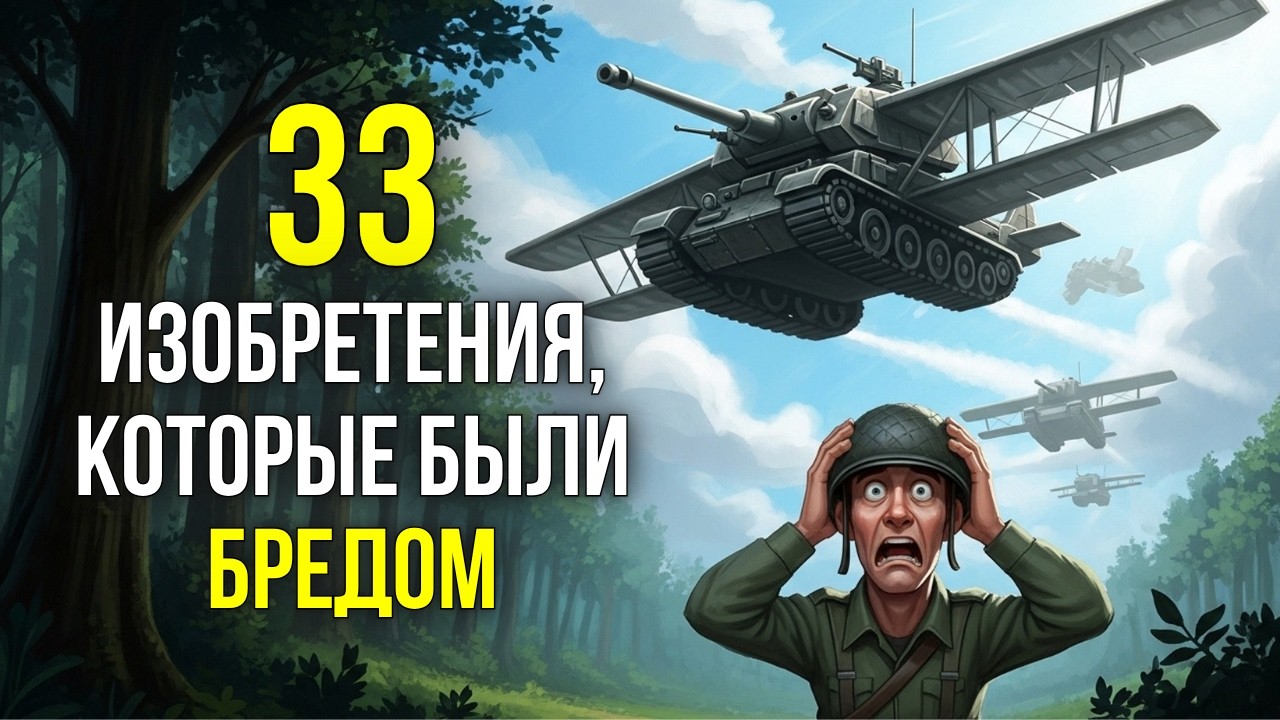 33 САМЫХ БЕЗУМНЫХ ИЗОБРЕТЕНИЯ, что человечество РЕАЛЬНО создало