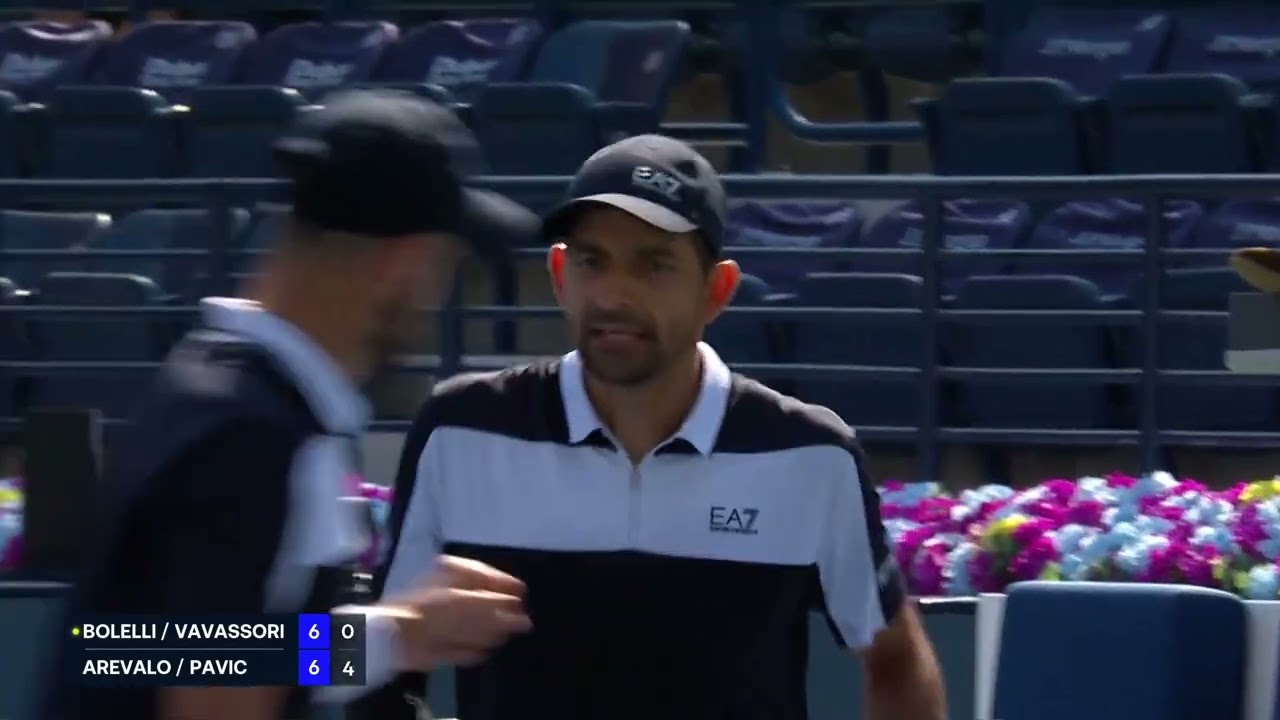 Match Highlights: Arevalo/Pavic vs. Bolelli/Vavassori - SF - 2026 Dubai Duty Free Tennis