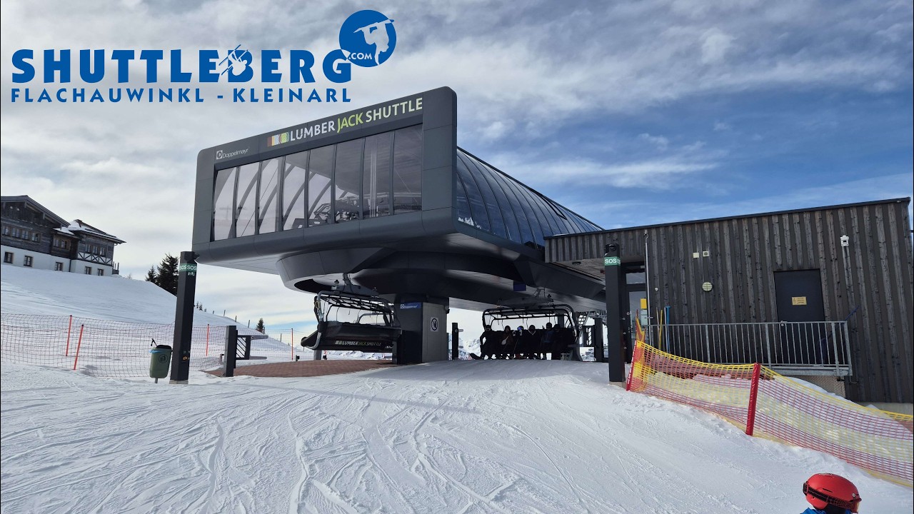 Lumberjack Shuttle | 6-CLD/B Doppelmayr | Snow Space Salzburg | Timelapse