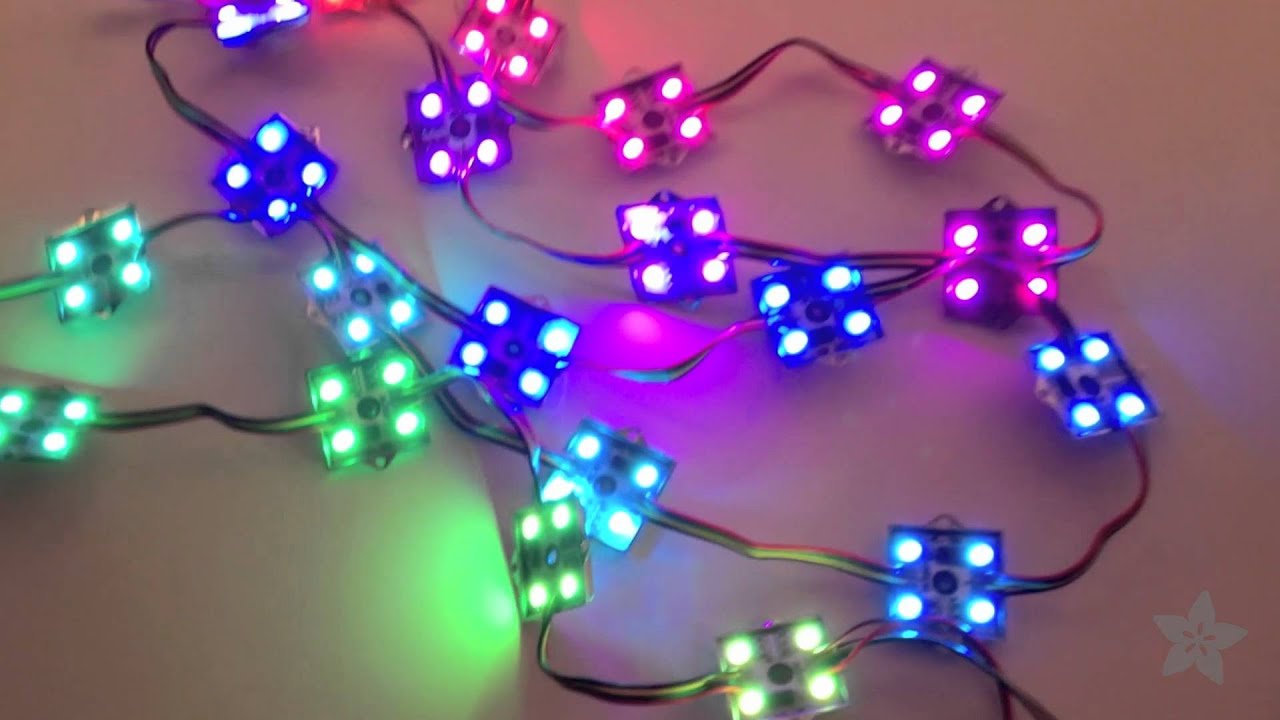 Square Digital RGB LED Pixels