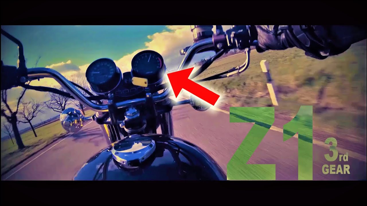 Z1 - Z900 Super4 (1973 model) - Acceleration & Sound - Onboard Footage - DOHC - 50th Anniversary