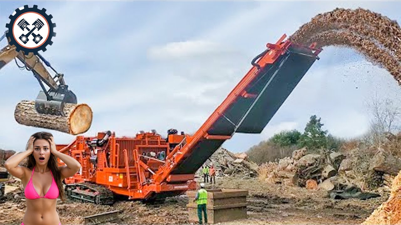 Most Crushing Machines & Extreme Shredders That Obliterate Anything | Wood Chipper #148