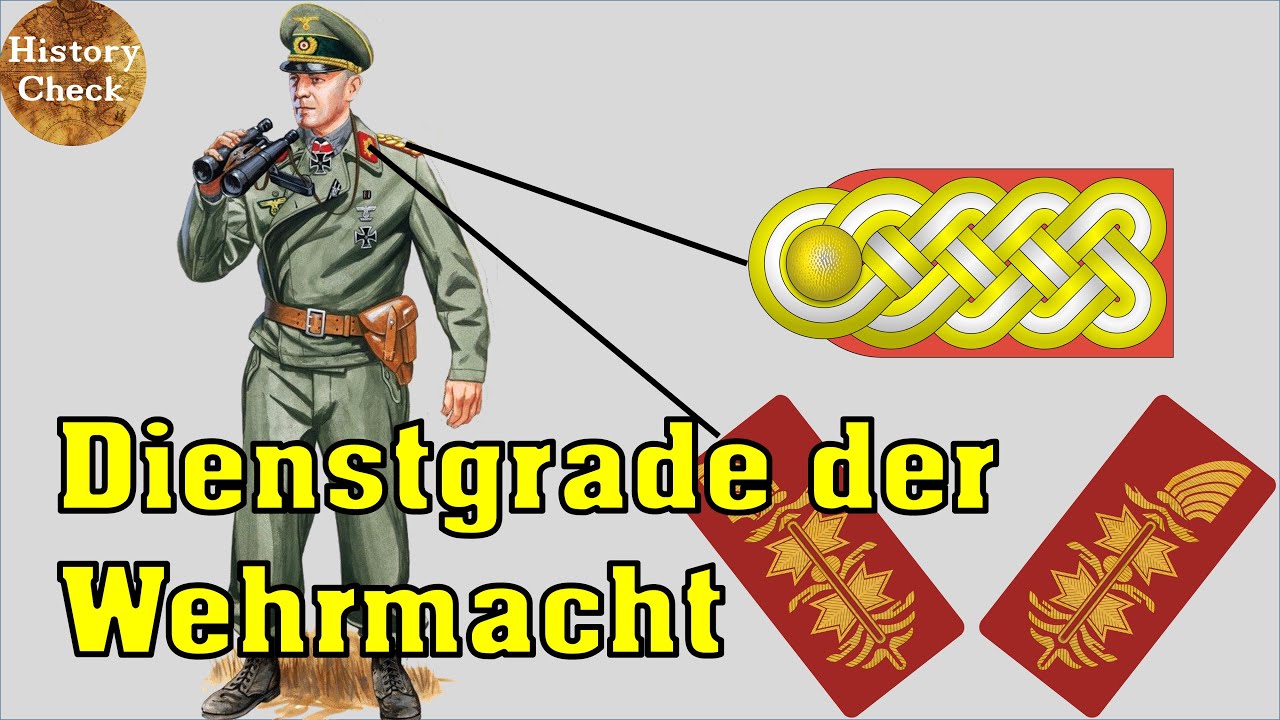 | Die Dienstgrade der Wehrmacht | Eine Übersicht |