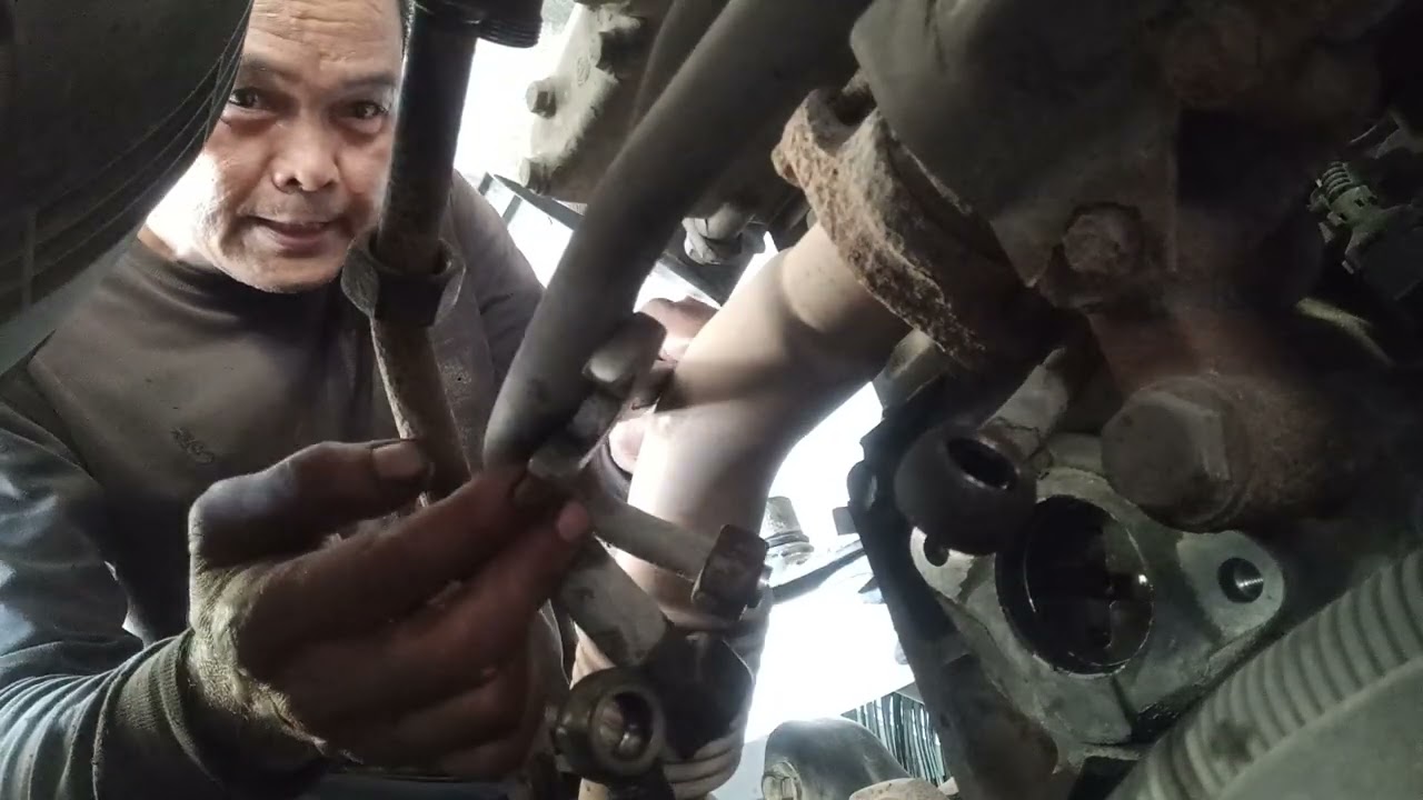 Actros 1841 change new power steering pump