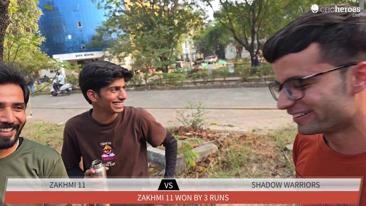 Zakhmi 11 vs Shadow Warriors live cricket match | MPL , BMC live - BMC Ground Sagar (Madhya Pradesh)