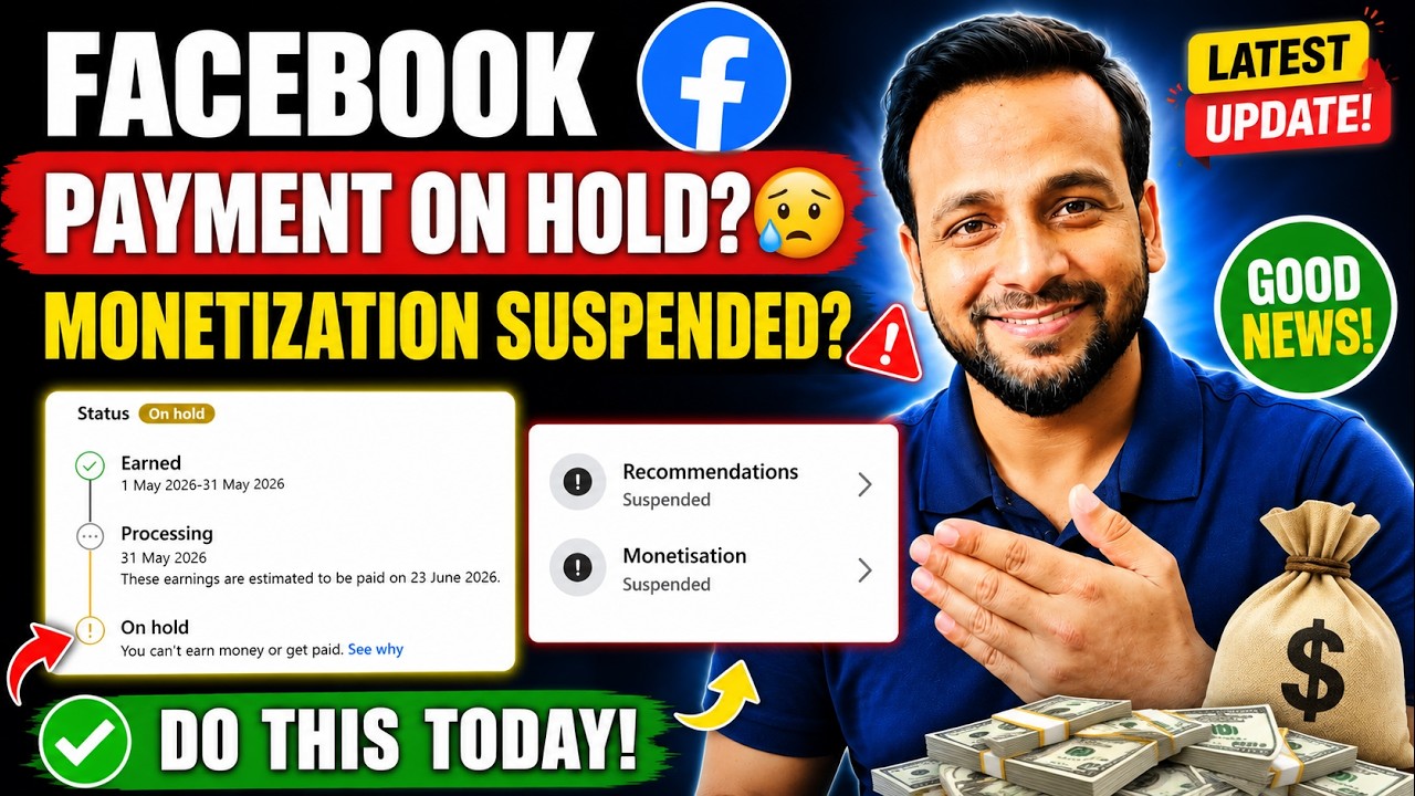 Facebook Payment Not Received? 😨 Monetization Suspended? Latest Fix & Update!
