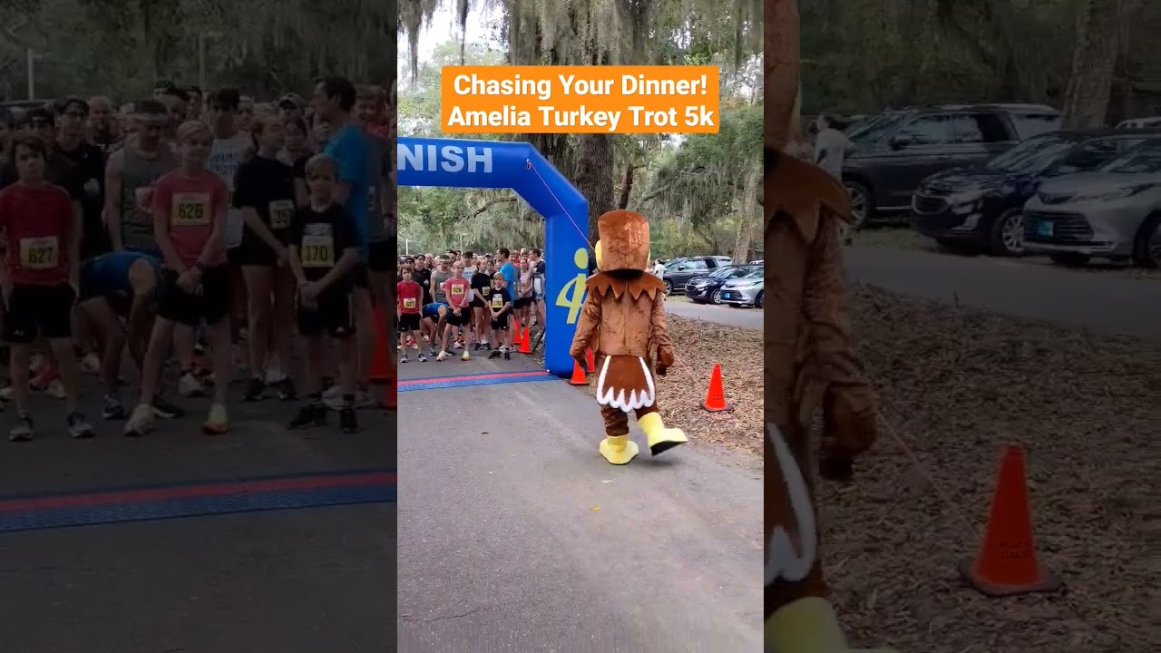 Get That Turkey! Amelia Island Turkey Trot 5k Shenanigans!