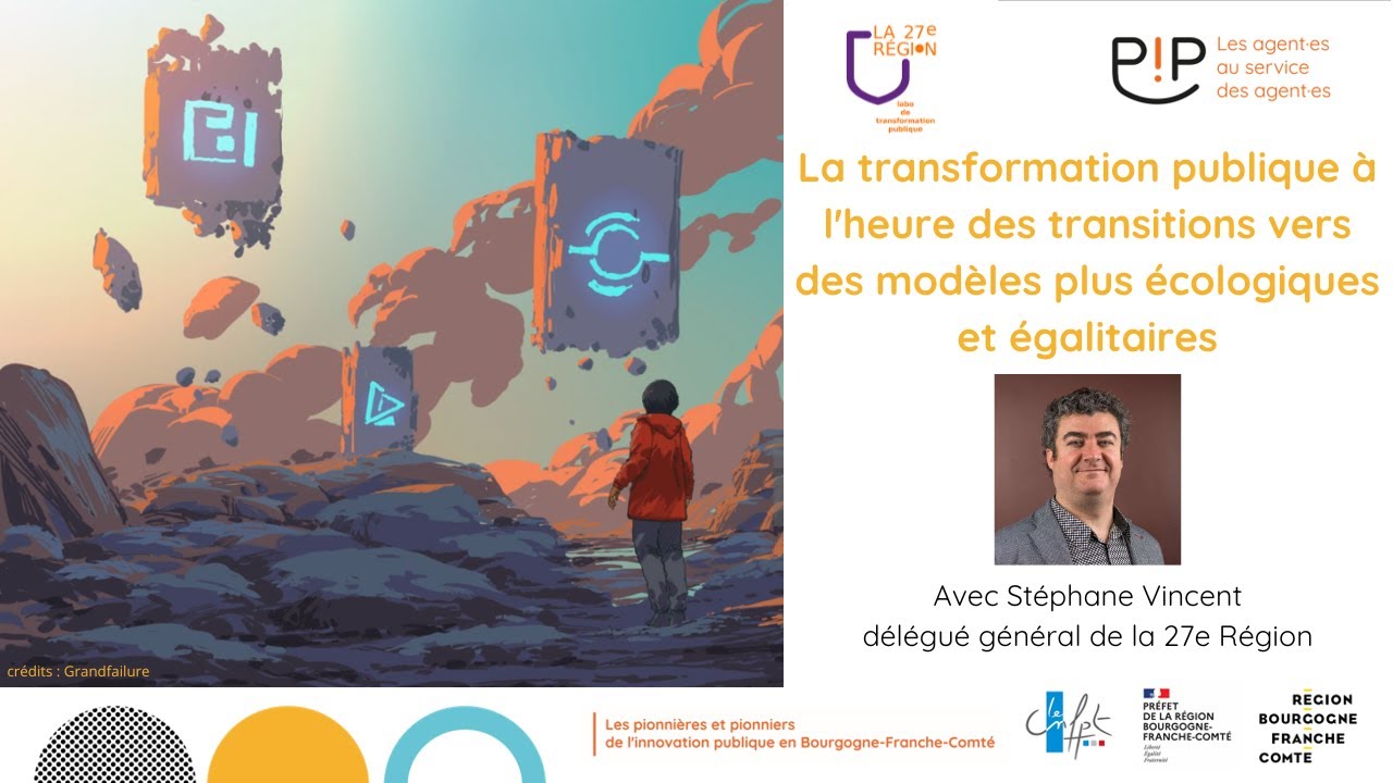 MIP 2023 Conférence inspirante - La transformation publique à l’heure des transitions