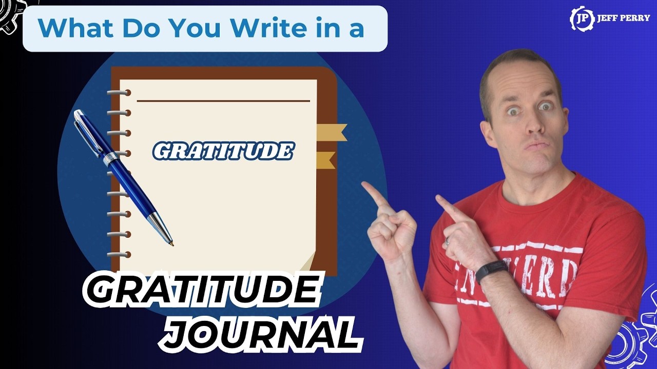 What Do You Write in a Gratitude Journal?