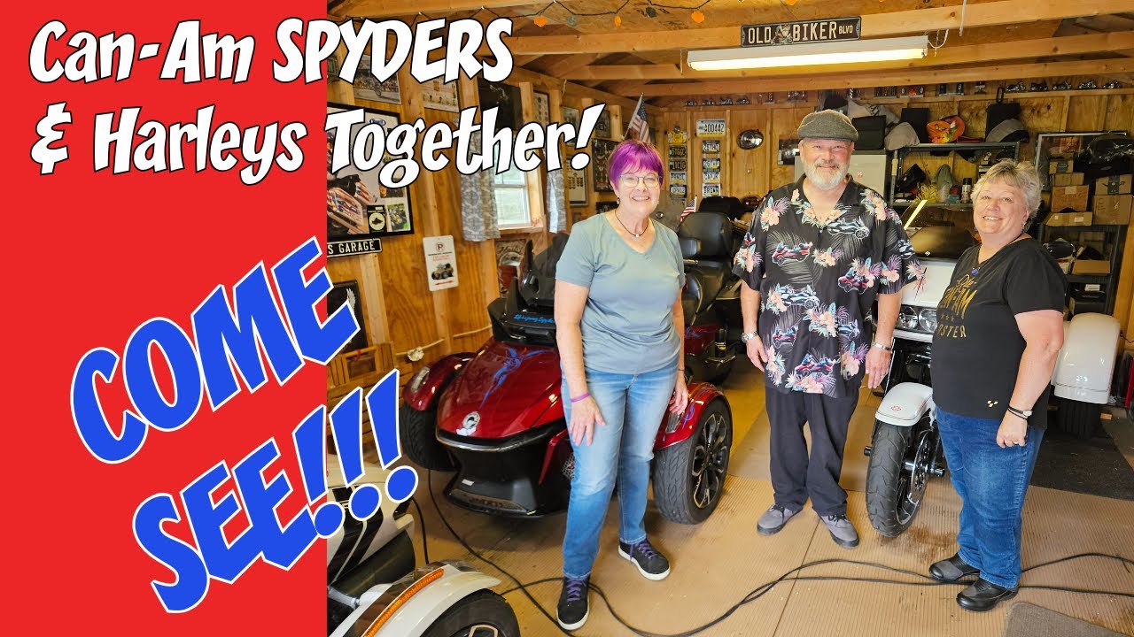 Can-Am SPYDER vs Harley Trike?...They Ride BOTH!