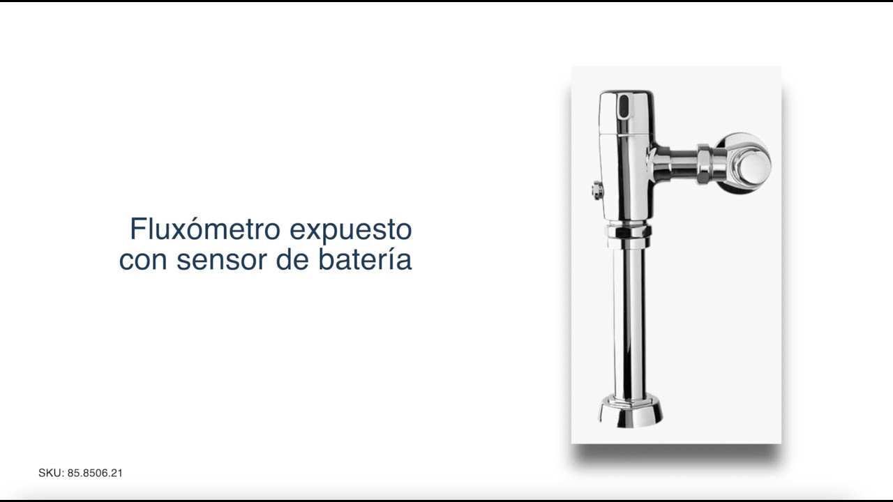 Tutorial de Instalación - Fluxómetro expuesto y WC