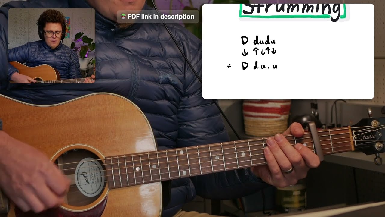 Two Wooden Beams Guitar Tutorial // Josiah Queen