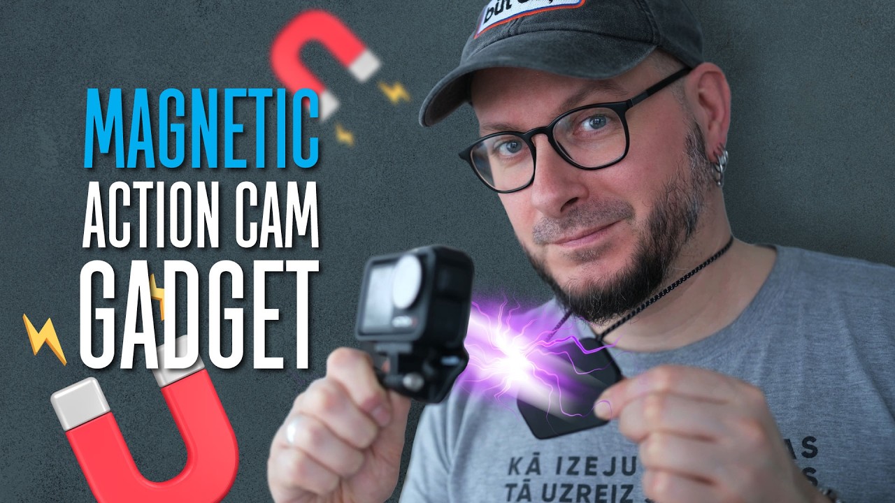 Telesin magnetic neck mount for action cameras &ndash; useful gadget for solo content creators and artists
